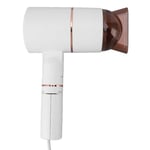 (US Plug 110V）1000W Foldable Hair Dryer Compact 3 Gears Adjustable Negative