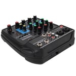 4 Channel Music Console Mixer Sound Mixing For USB Home Production TDM