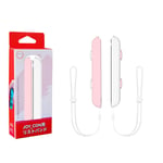 Dragonne Oled Pour Nintendo Switch,Accessoires Pour Ordinateur Portable,Vidéo,Just Dance,Contrôleur De Jeu,Joy-Con - Type Pink White