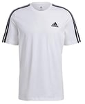 adidas Men's M 3s Sj T Shirt, White/Black, 4XL UK