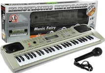 Suuri piano, jossa mikrofoni Keyboard MQ-807 USB