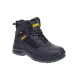 Dewalt Douglas Mens Safety Boots, Waterproof, Steel Toe Cap, Heat Resistant, Safety Boot Black UK10 (EU44)