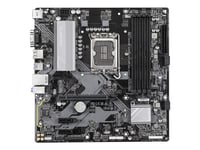 Gigabyte B760m D3hp - Moderkort - Micro Atx - Lga1700-Uttag - B760 Chipuppsättning - Usb-C 3.2 Gen 1, Usb 3.2 Gen 1 - Gigabit Lan - Inbyggda Grafiken (Cpu Krävs) - Hd-Ljud (8 Kanaler)