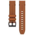 Nail läder klockarmband easyfit Garmin Fenix 6S Pro - Chestnut Oak