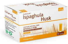 Ispaghula Husk Orange Drink Sachets | Contains Natural Fibre | Pack of 30