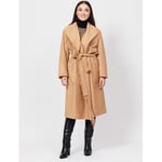 Manteau BOSS  Manteau long avec ceinture et col châle