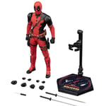 ZD Toys Deadpool & Wolverine PVC-keräilyfiguurit Liikkuvat nivelet 1:10 mittakaava-Deadpool