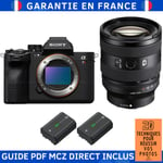 Sony A7R V + FE 20-70mm f/4 G + 2 Sony NP-FZ100 + Guide PDF MCZ DIRECT '20 TECHNIQUES POUR RÉUSSIR VOS PHOTOS