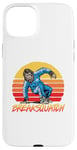 Coque pour iPhone 15 Plus Breaksquatch Break Dancing Sasquatch B-Boy Bigfoot 80s Funny