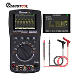 2 en 1 Multimètre + oscilloscope numérique graphique intelligent avec écran couleur 2.4 pouces Bande passante 1 MHz Taux d'échantillonnage de 2.5 Msps