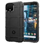 Google Rugged Shield Pixel 4 kuoret - Musta