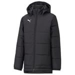 PUMA Vinterjacka - Svart/vit Barn, storlek 116 cm