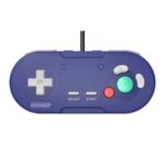 Retrobit - LegacyGC Manette Filaire pour Nintendo Gamecube Indigo Blue - Connexion d'origine