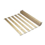 Furniture to Go Bed Slats, Nature Pine, 140 cm Wide