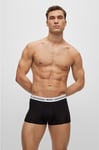 Hugo Boss Revive Boxer Trunks XL Black 3 Pack BNIP New Viscose Stretch RRP £45