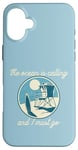 Coque pour iPhone 16 Plus THE OCEAN IS APPELING AND I MUST GO Surf Beach Surfing Meme