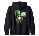 Happy St Paddys Day Accessories Funny St. Patricks Day Gnome Zip Hoodie