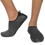 Cressi Unisex Adult Black Aqua Socks Lombok Water Shoes - Grey, UK 3/ EU 35