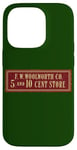 Coque pour iPhone 14 Pro Ancien magasin Woolworth