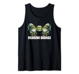 Green Gnomes In St Patricks Day Costume For Drinking Buddies Tank Top