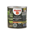 ALPINA - Peinture Alpina Multisupport 6 en 1 Satin 0,5L - Couleur:Vert de gris finition:Satinée