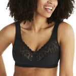 Swegmark BH True Beauty Fairtrade Soft Bra Svart bomull F 95 Dam