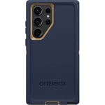 OtterBox Defender Series Coque pour Galaxy S23 Ultra – Chaussures en Daim Bleu (Bleu)