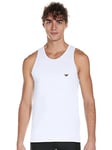 Emporio Armani Men's 110828CC729 Vest, White (Bianco 00010), Medium