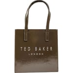 Ted Baker Women's CRINION-Crinkle Small Icon Bag, Khaki, O/S