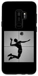 Coque pour Galaxy S9+ Vintage-Volleyball Ballon Balle de Volley-ball Volleyball
