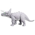 Générique Glowing Dinosaur Yeux Marche Robot Rc W / Roaring Sounds Vie Comme Mouvement gris WEN128