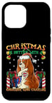 iPhone 12 Pro Max Christmas Is Better With A King Charles Spaniel Santa Claus Case