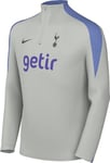 Nike Top Thfc Y NK DF Strk Drill Top K, Grey Fog/Grey Fog/Polar/Dark Grey, FN9942-098, S