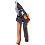 Black&decker - Sécateur de jardin 20.3cm Lame en acier trempé Coupe 13mm Cisaille de jardin Black et Decker