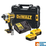 DeWalt DCF887M2 18v XR Brushless Impact Driver Inc 2x 4.0Ah Batts