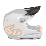 6D ATR-2 Visor Crosshjälm Delta Neon-Orange""