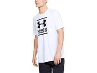 Herrar Under Armour Gl Foundation Ss T Vit 1326849 100 (S)