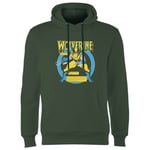 X-Men Wolverine Bio Hoodie - Green - S - Green