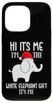 iPhone 13 Pro Funny White Elephant Ugly Christmas Cute White Elephant Case