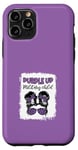 Coque pour iPhone 11 Pro Purple Up Militaire Enfant Léopard Militaire Enfant