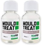 Rempro 2 x 100ml Anti-Mould Paint Additive - Prevention & Control of Black Moul