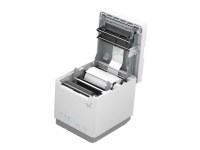 Star mC-Print3 MCP31 LB WT E+U - Kvittoskrivare - direkt termisk - Rulle (8 cm) - 203 dpi - upp till 250 mm/sek - USB, LAN, Bluetooth, USB-värd, Lightning - kniv - vit