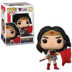 Figurine Funko Pop! Heroes : DC Comics - Wonder Woman (Drapeau Rouge)