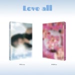 Jo Yuri  Love All  Random Cover  Incl. 68pg Photobook, Accordion Postcard, Folded Poster, ID Card, Ornament  CD