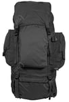 Mil-Tec Unisex Recom Backpack, black, standard size, Mission