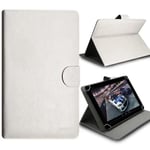 Etui De Protection Universel S Blanc Pour Tablette Asus Memo Pad 7 Pouces