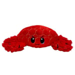 Bite Force Jouet en Peluche Robuste pour Chiens Deep Sea de Fabriqué en matériau Kevlar, Plusieurs Couches, couineuse et des Coutures renforcées. Idéal pour Les mâchoires puissantes (Crabe)