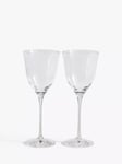 John Lewis Leckford White Wine Glass, Set of 2, 240ml, Clear