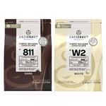 Callebaut Choklad Vit & Mörk 5 kg -