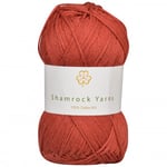 Shamrock Yarns 100% Bomull 8/4 Garn 22 RustrÃ¸d